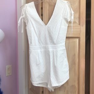 White Romper